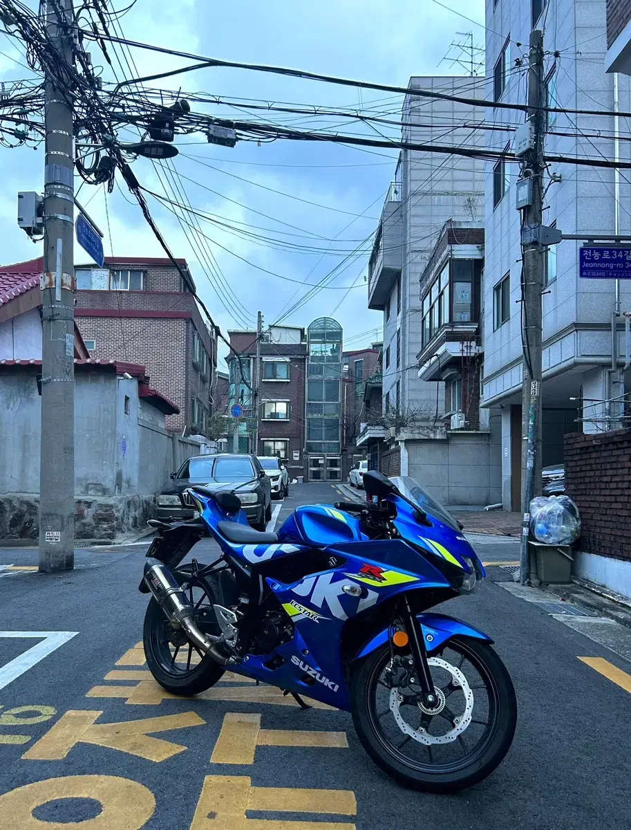 스즈키gsx-r125 오토바이 판매합니다 (개인) 스즈키gsxr125